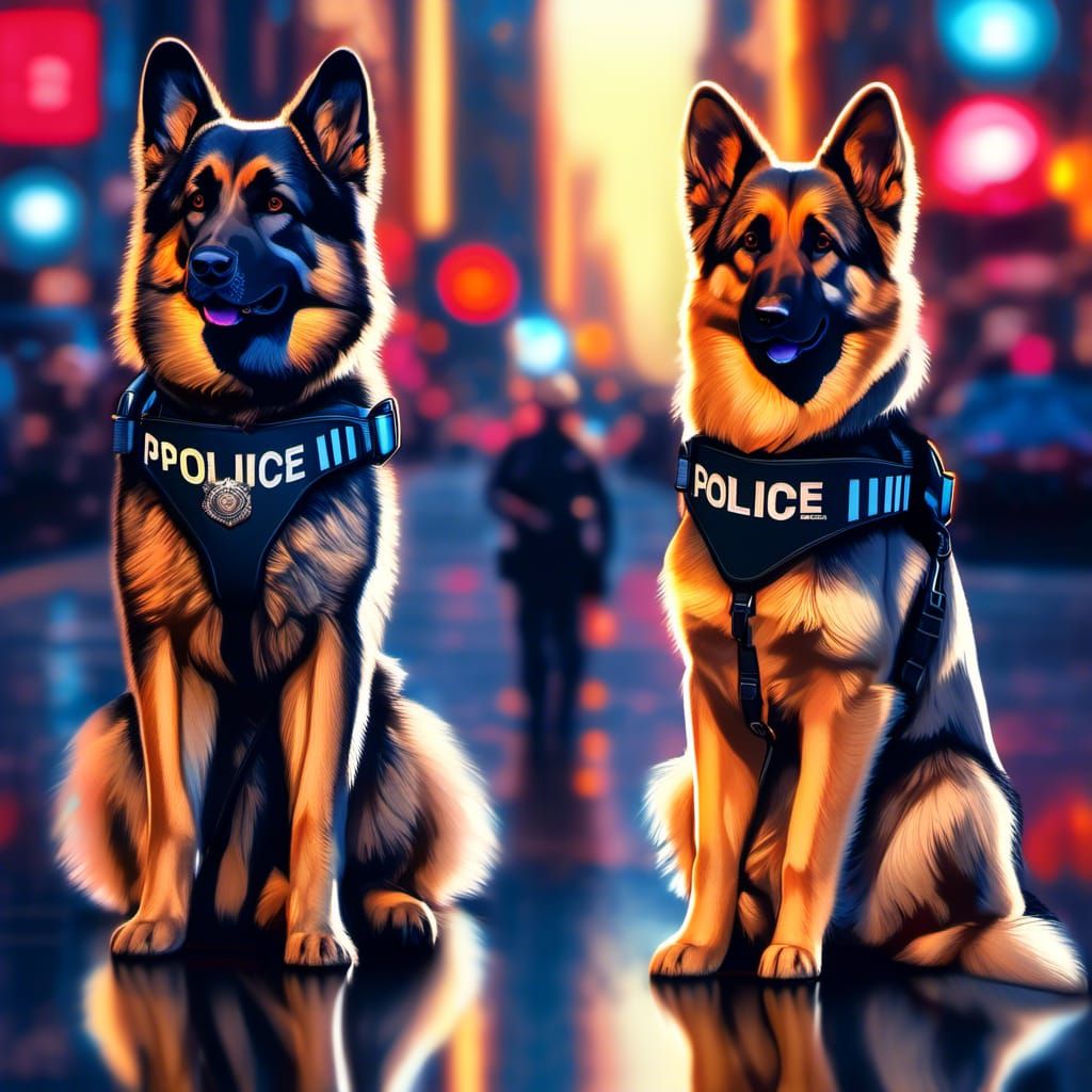 Dreamteam Policedogs German shepherd