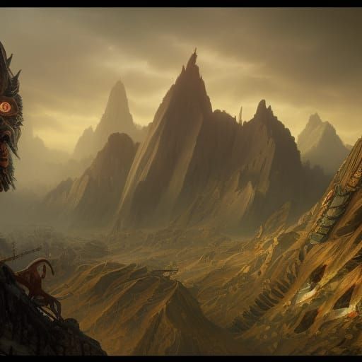 Young Man Portrait as Detailed Matte Painting