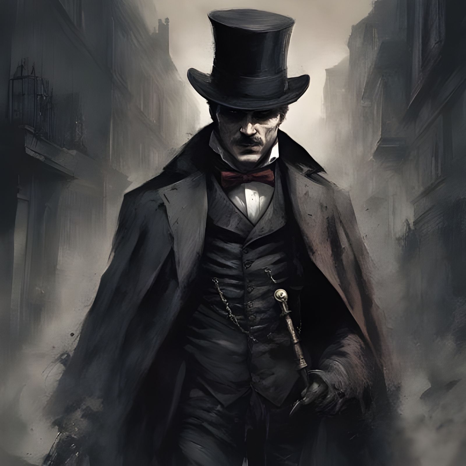 Creepy Gentleman Resembling Jack the Ripper