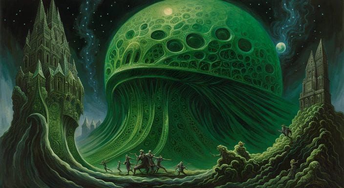 Eldritch Emerald King of Cosmic Horror