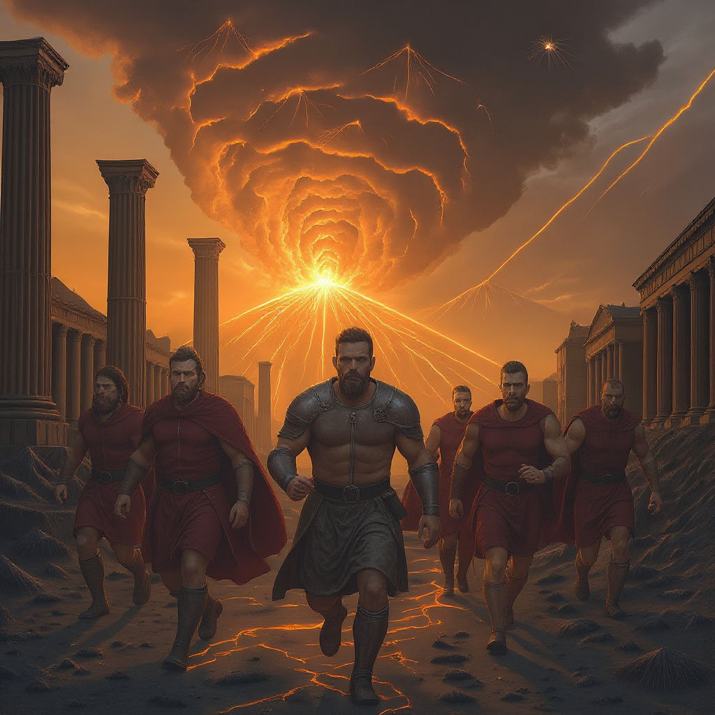 Volcanic Eruption in Ancient Rome: Apocalyptic Sci-Fi