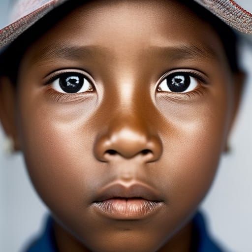 Professional Close-Up Portrait with Bokeh