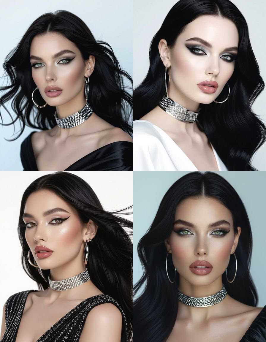 Dramatic Fashion Portrait of a Hauntingly Beautiful Woman