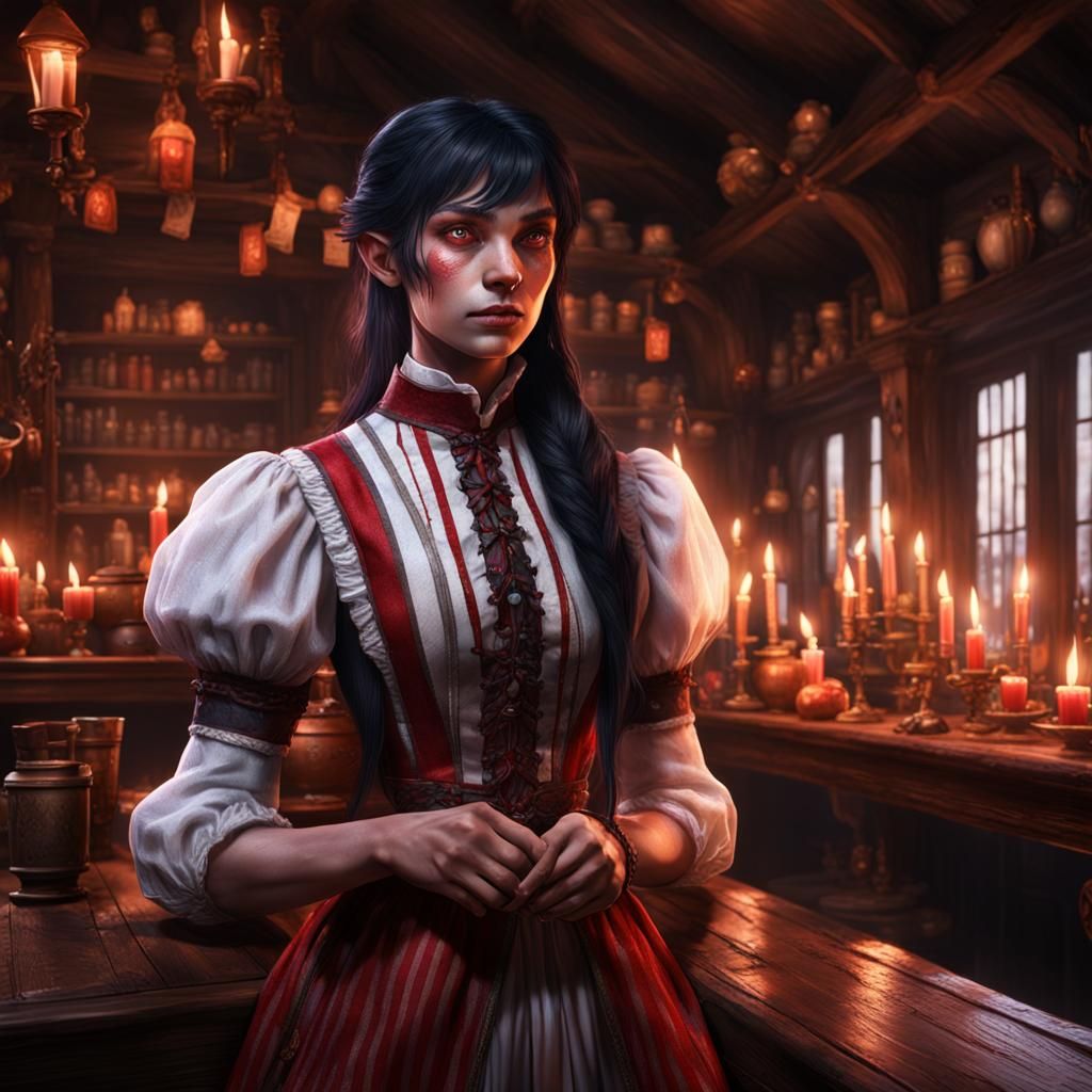 Lady Backdoor the Elf Courtesan