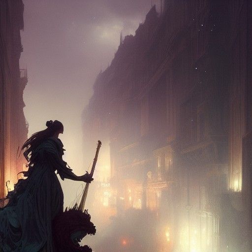 Dark Fantasy Jealousy Concept Art in 8K Resolution