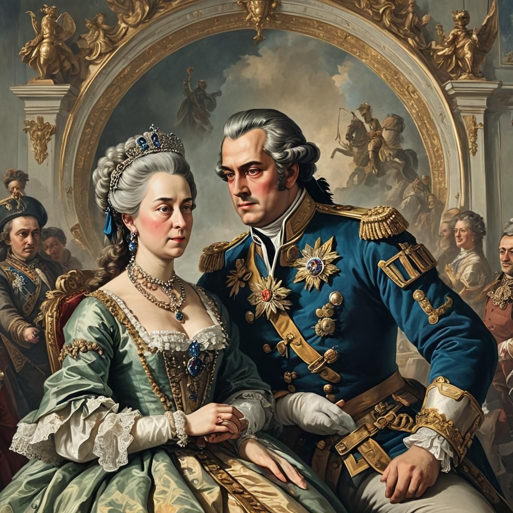 Catherine and Grigory: A Love Story in Fantasy Art