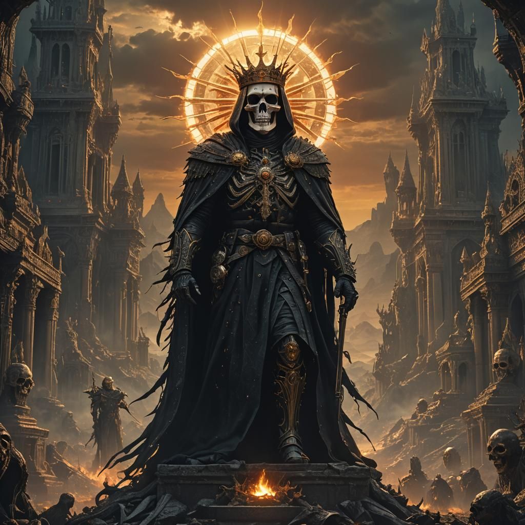 Epic Sunrise Over the King of Death