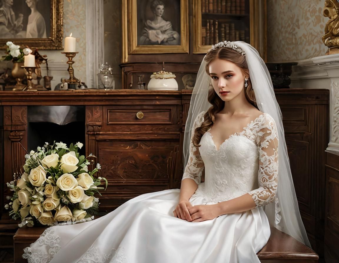 The Case of the Curious Bride AI Art
