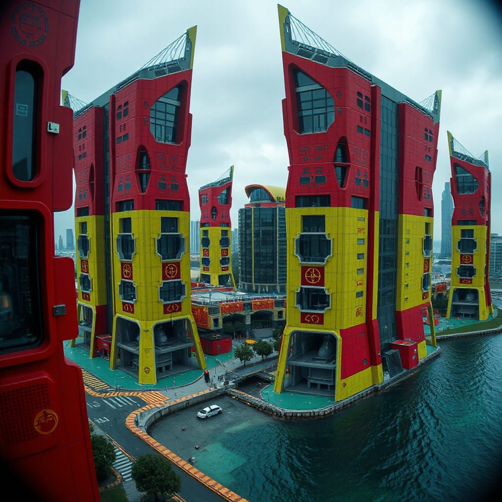 cyber nano tech city