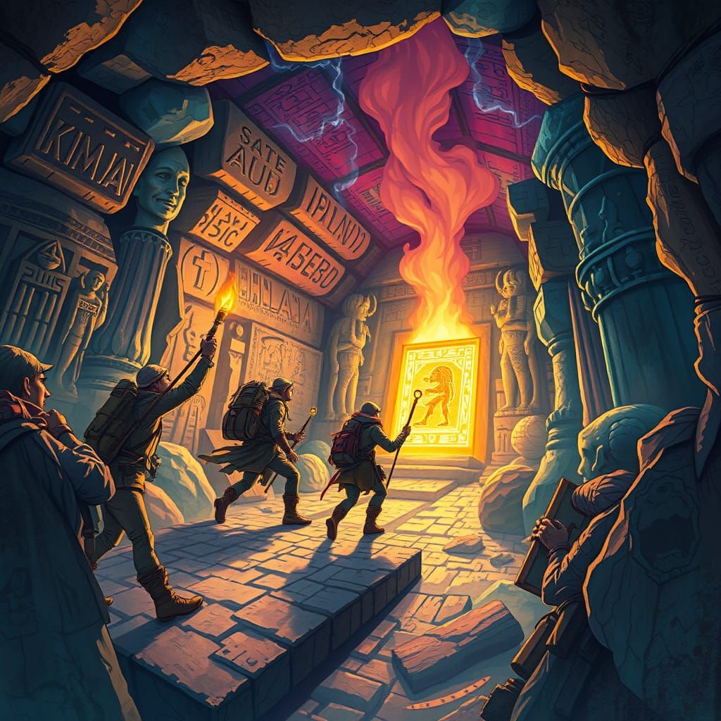 Cosmic Explorers Reach Relic in Ancient Tomb