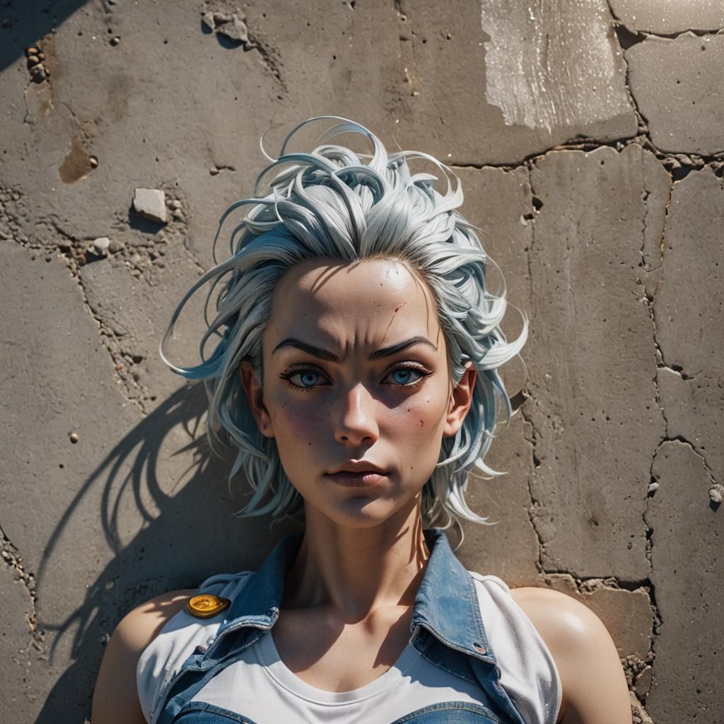 N.18, the female Android from Dragon Ball Z