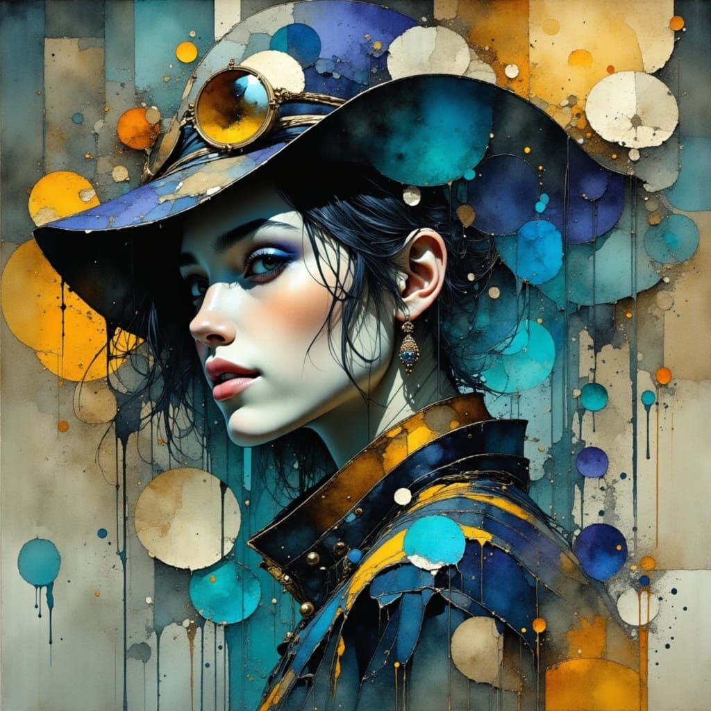 Twelve in Vibrant Painterly Style