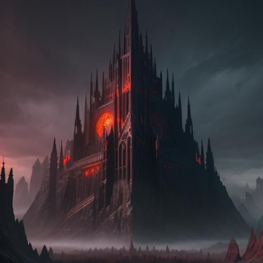 Evil American Lair: Detailed Matte Painting