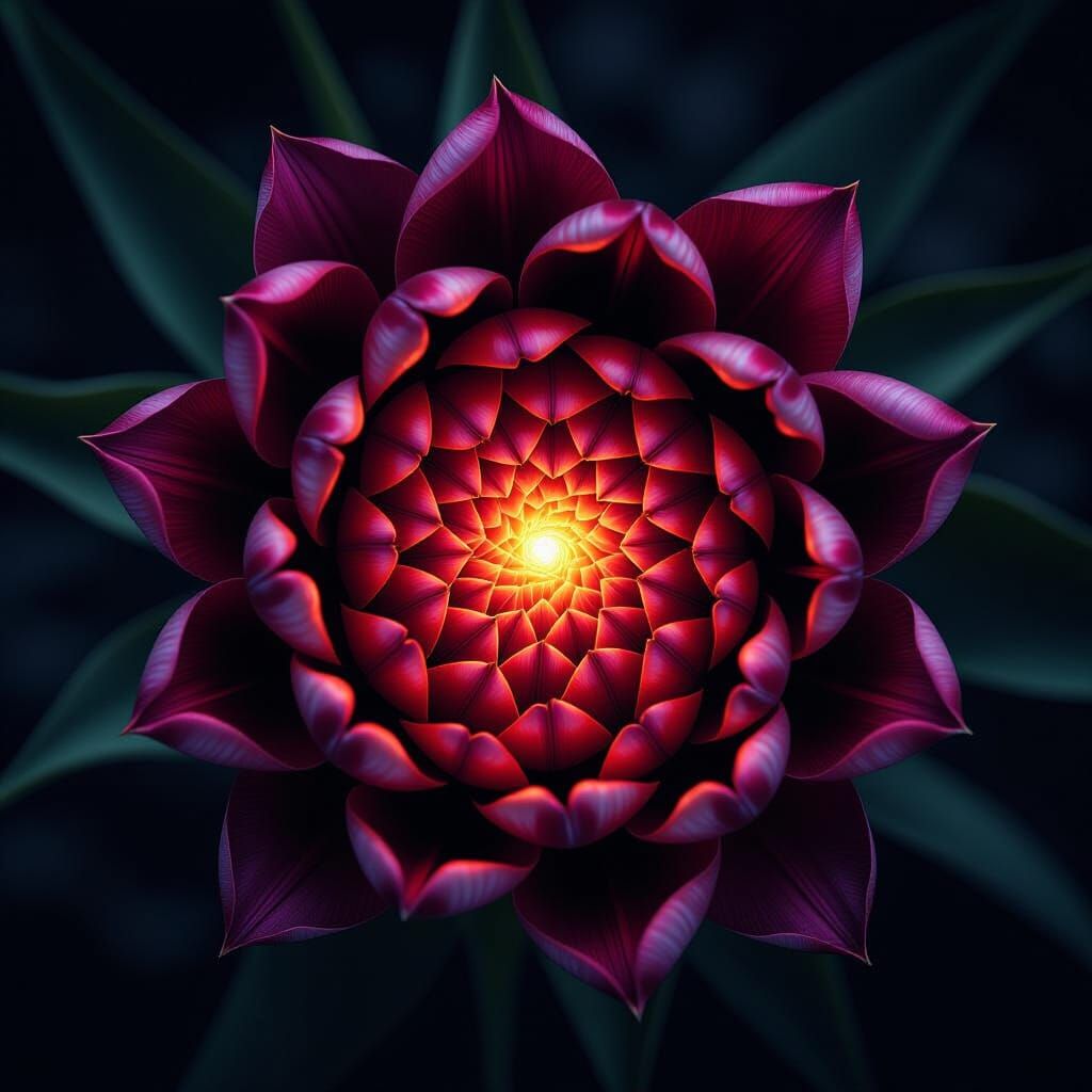 Gravity-Distorted Tulips Spiraling Into Singularity