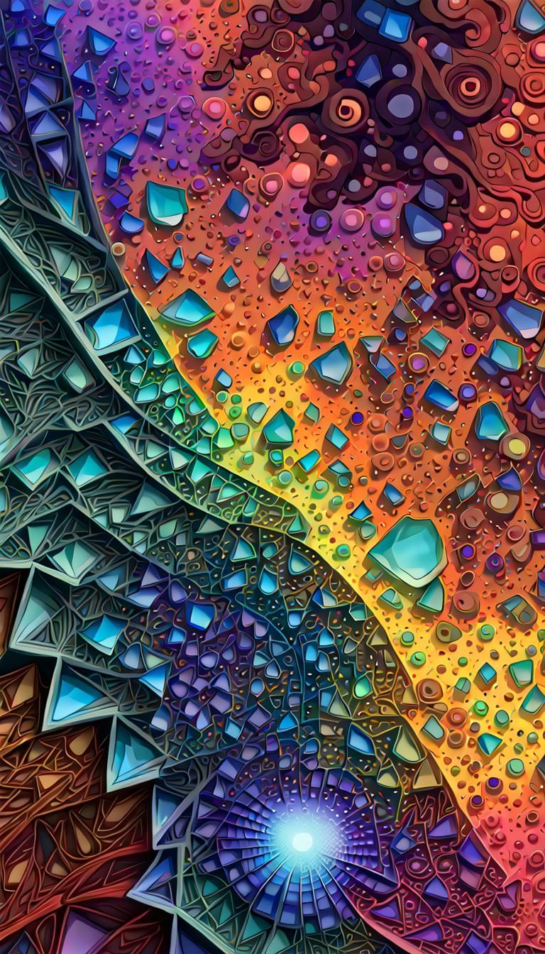 MUSIC FREQUENCY ANALYSIS "DEUS IRAE  "
DISPLAYED AS 3-D GROW...