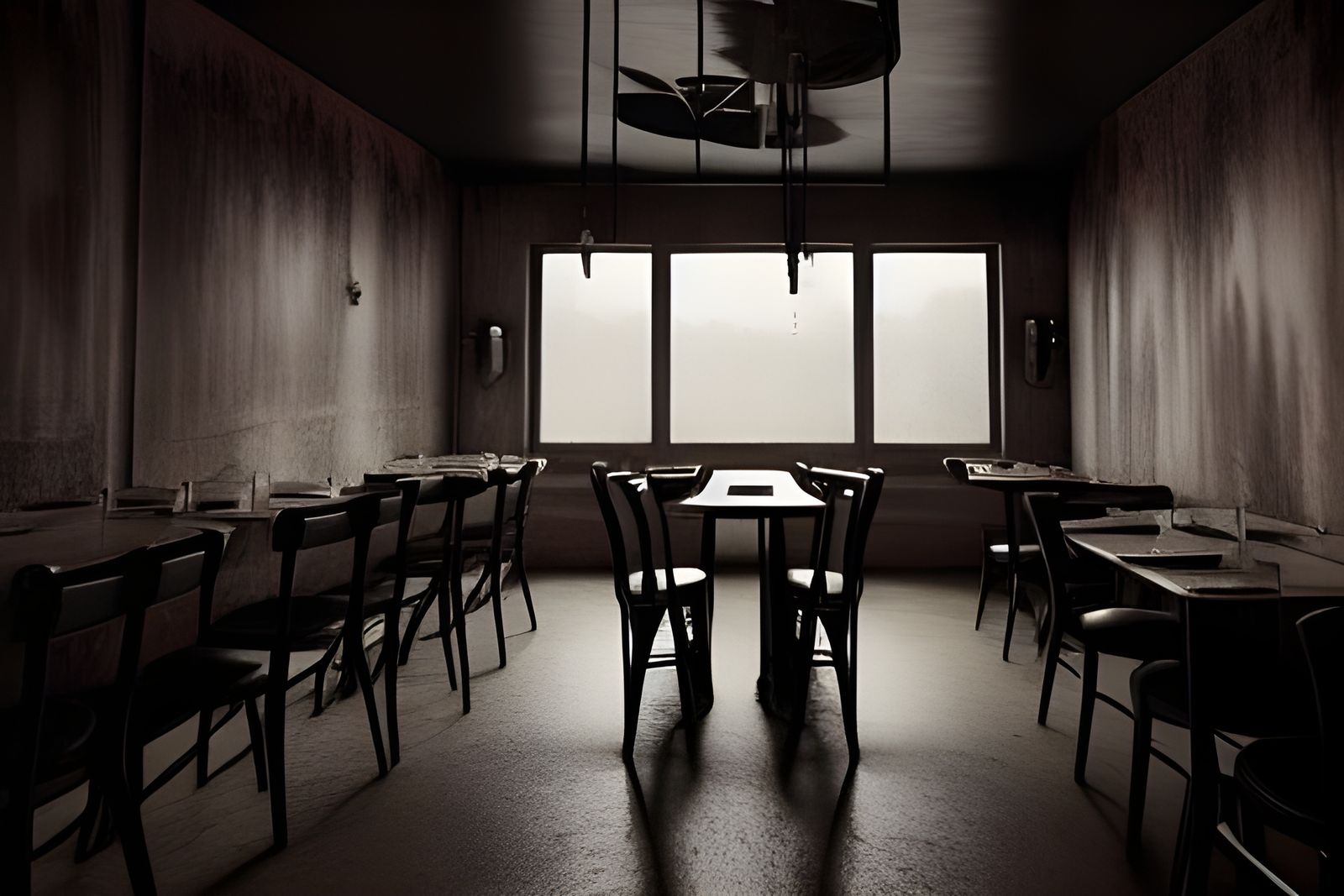 Post-apocalyptic bistro