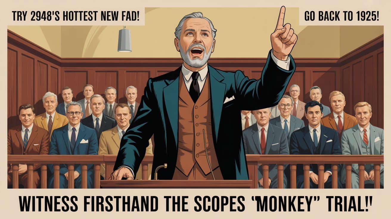 Future Time Traveller’s Advertising Poster.