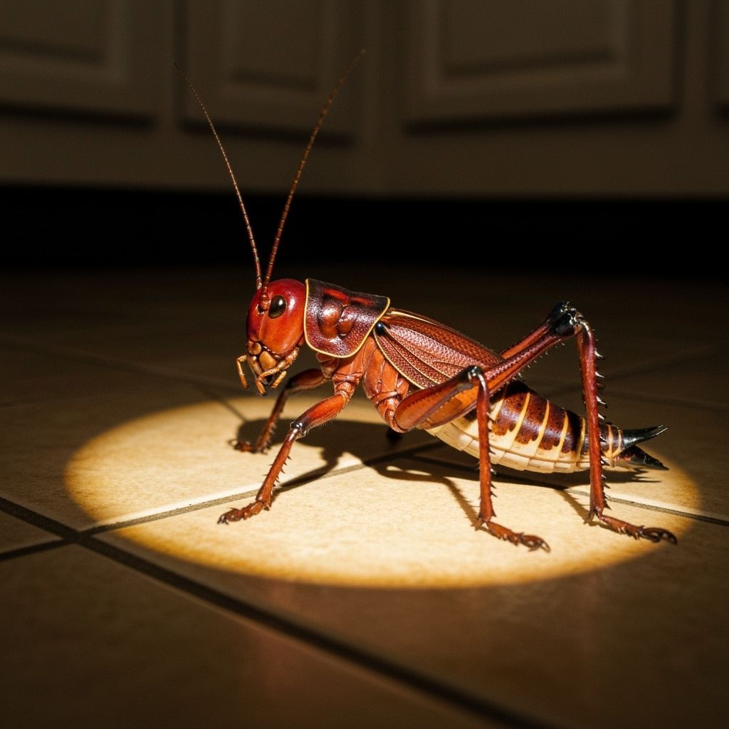 Frightening Insect Portrait in H.R. Giger Style