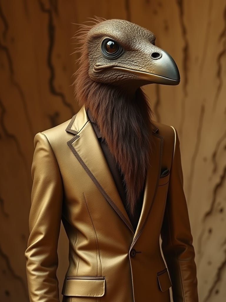 'Aliens of the Rainbow' Fashion Series: Brown