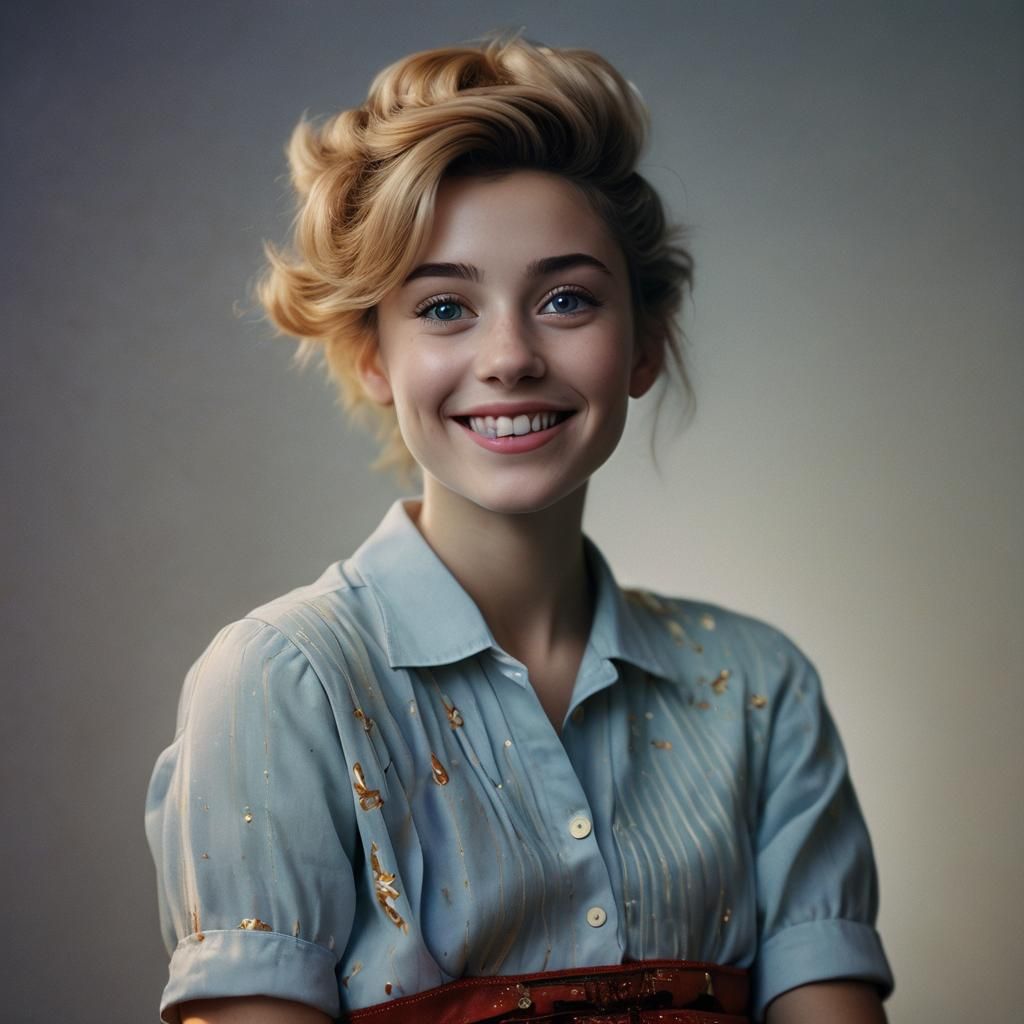 Zippy's Warm Smile in Cinematic Lighting