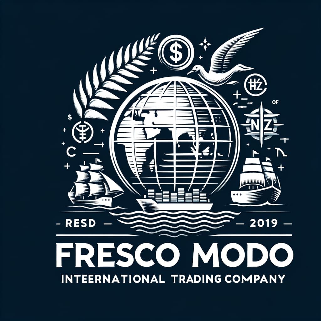 Fresco Modo Logo: Global Trade Meets NZ Roots
