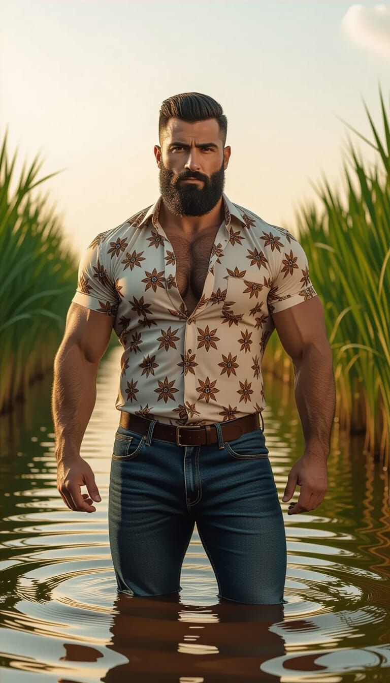 Hot Chocolate Muscular Man :)