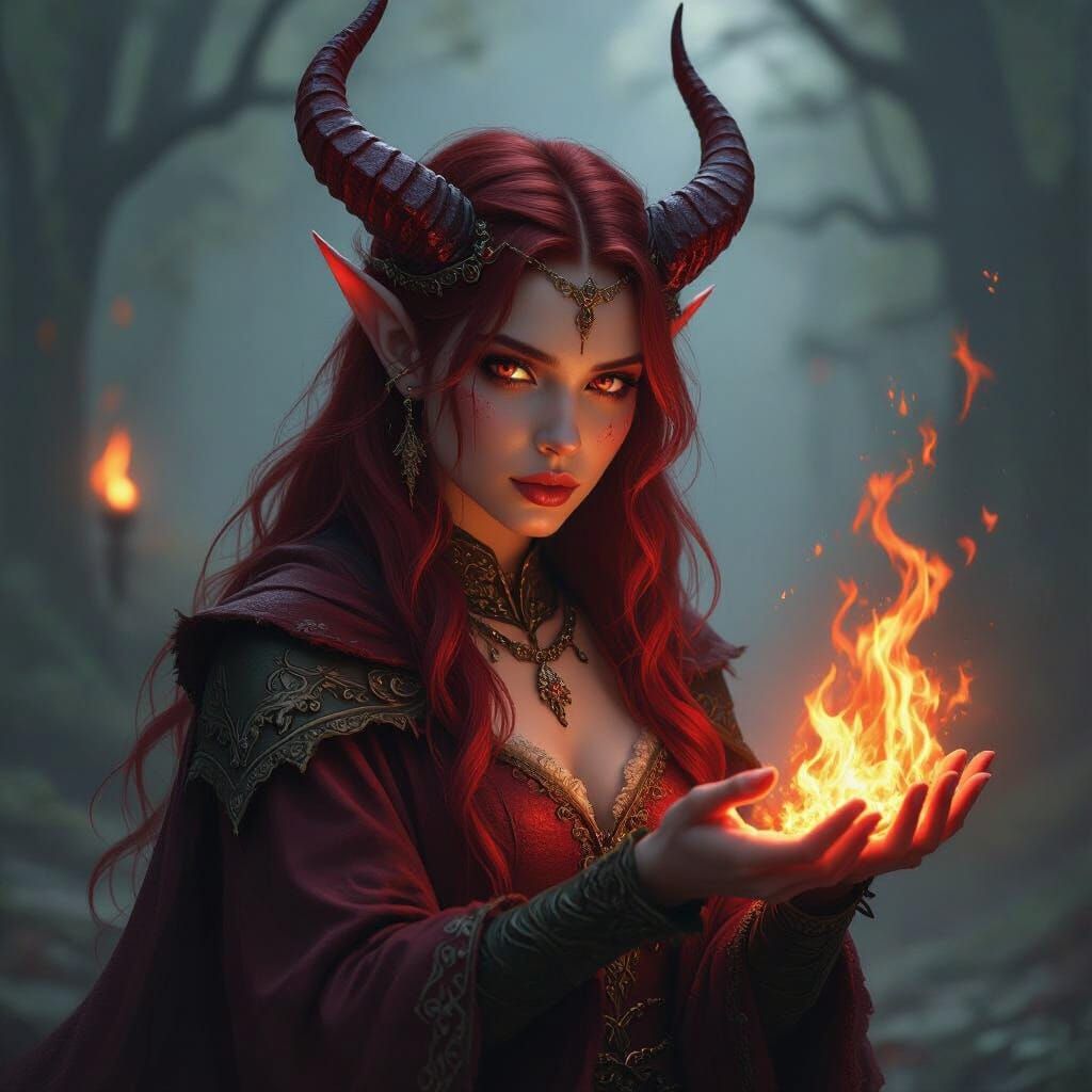 Fae Warrior Ignites War Against Humans in Fiery Battle