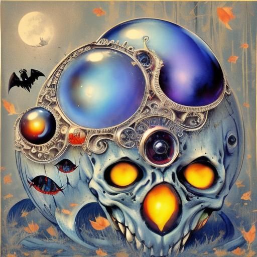 Eerie Image: Uncanny, Ghostly, and Spine-chilling