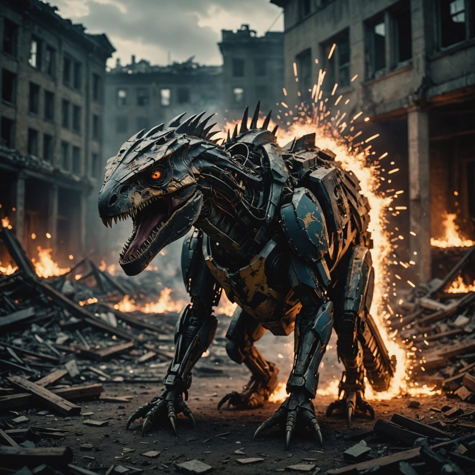 Heart on the Edge: A Cinematic Film Still