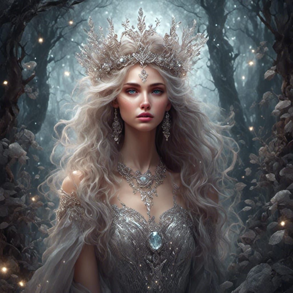 beautiful celestial goddess