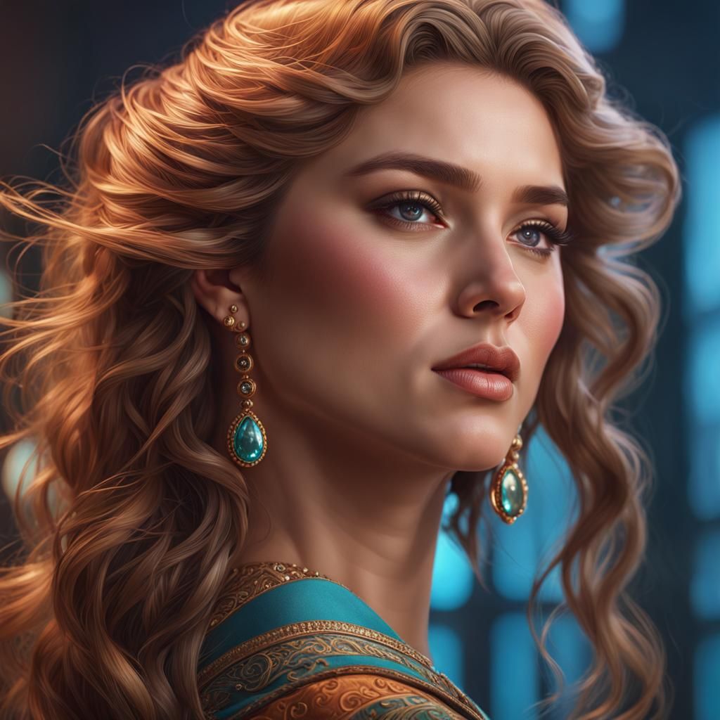 Hyperrealistic Portrait of Global Beauty Standards