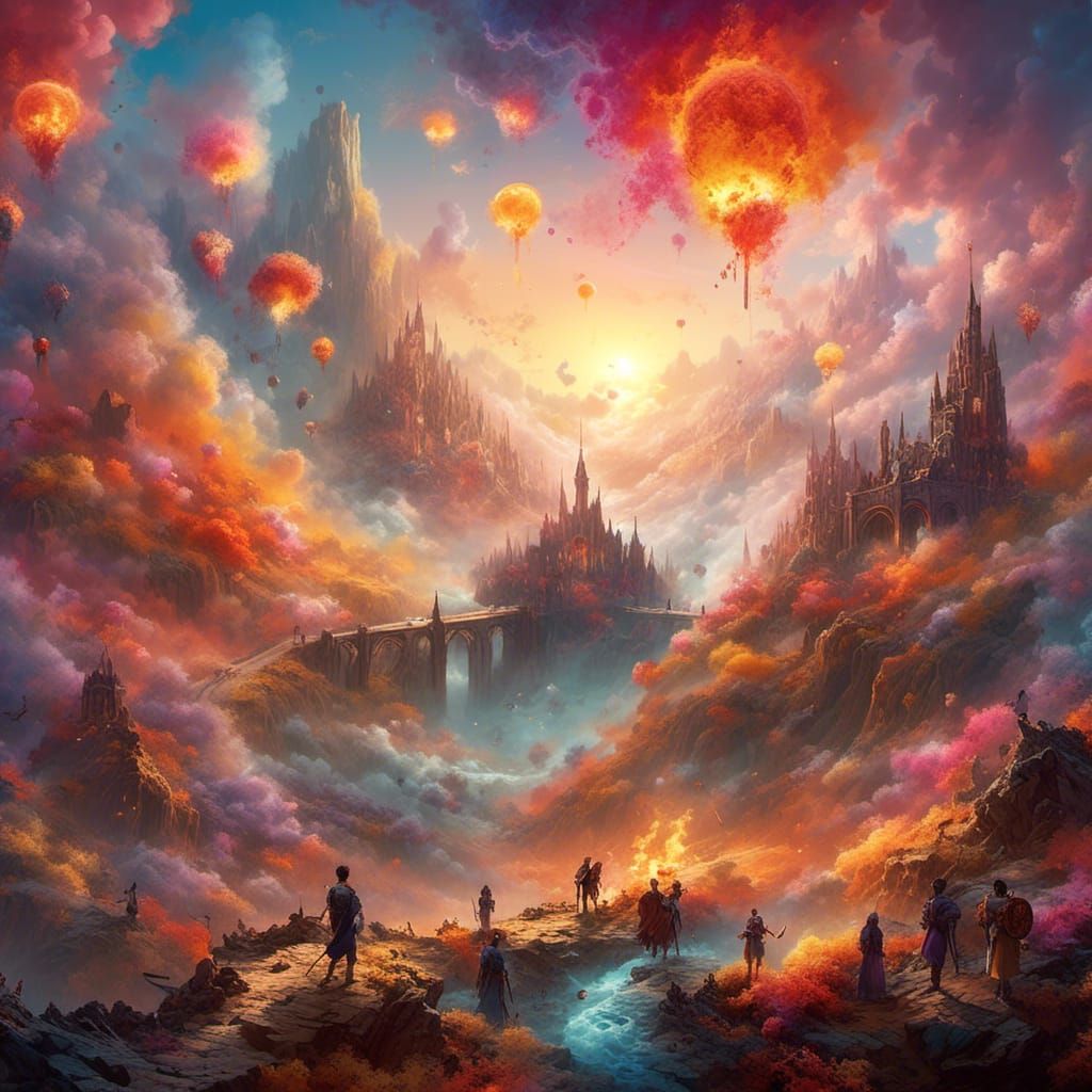 The Legend of Vox Machina in Anime Style