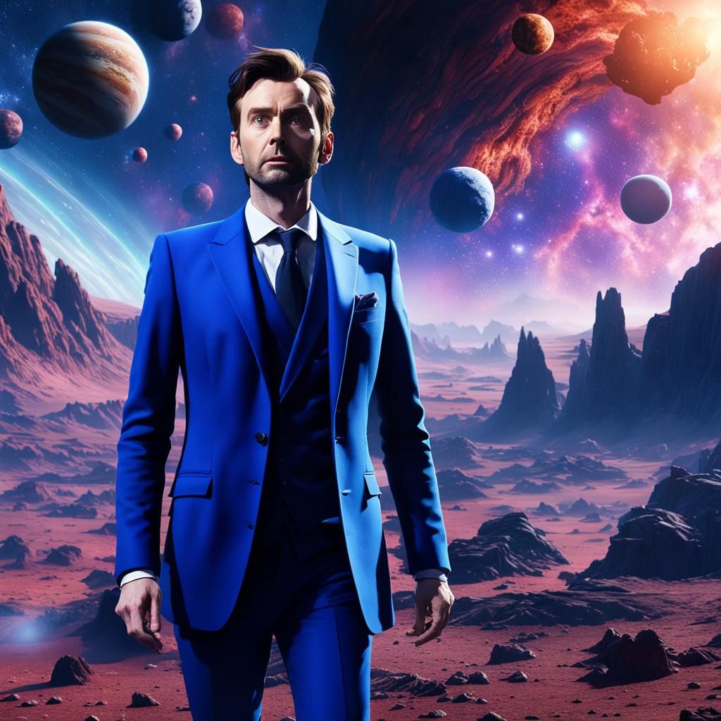 Nebula Planet Discovery: Detailed Matte Painting