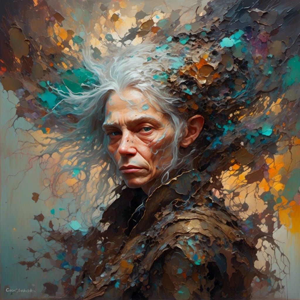 Steve Howe Oil Painting in Artgerm Style