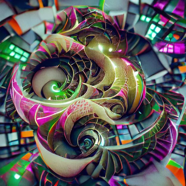 Fibonacci Escher.