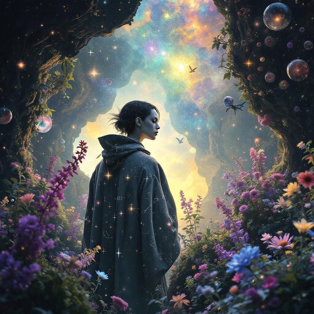 Celestial Gardener in Iridescent Pocket Dimension