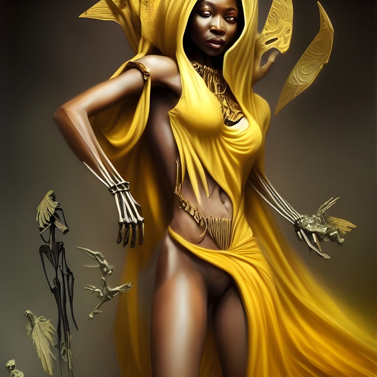 African goddess of death