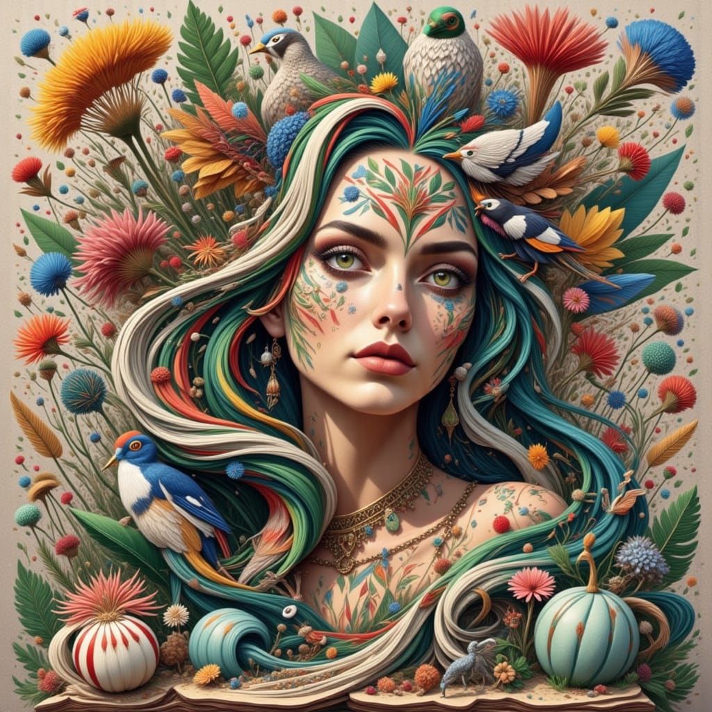 Fios Windswept Echo in Whimsical Winter Wonderland