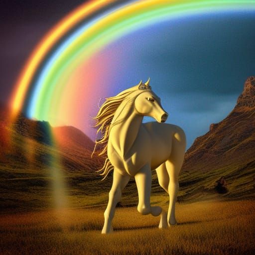 Gleipnir in Asgard with Rainbow