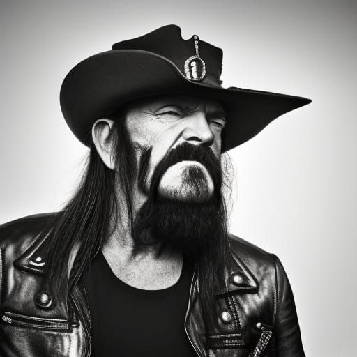 Lemmy Kilmister Rocks Out on Bass Guitar