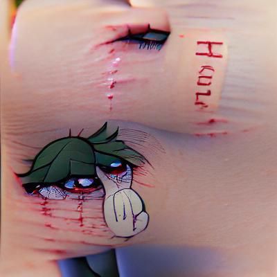 Image Generated from Phrase 'Please Don't Hurt Me'