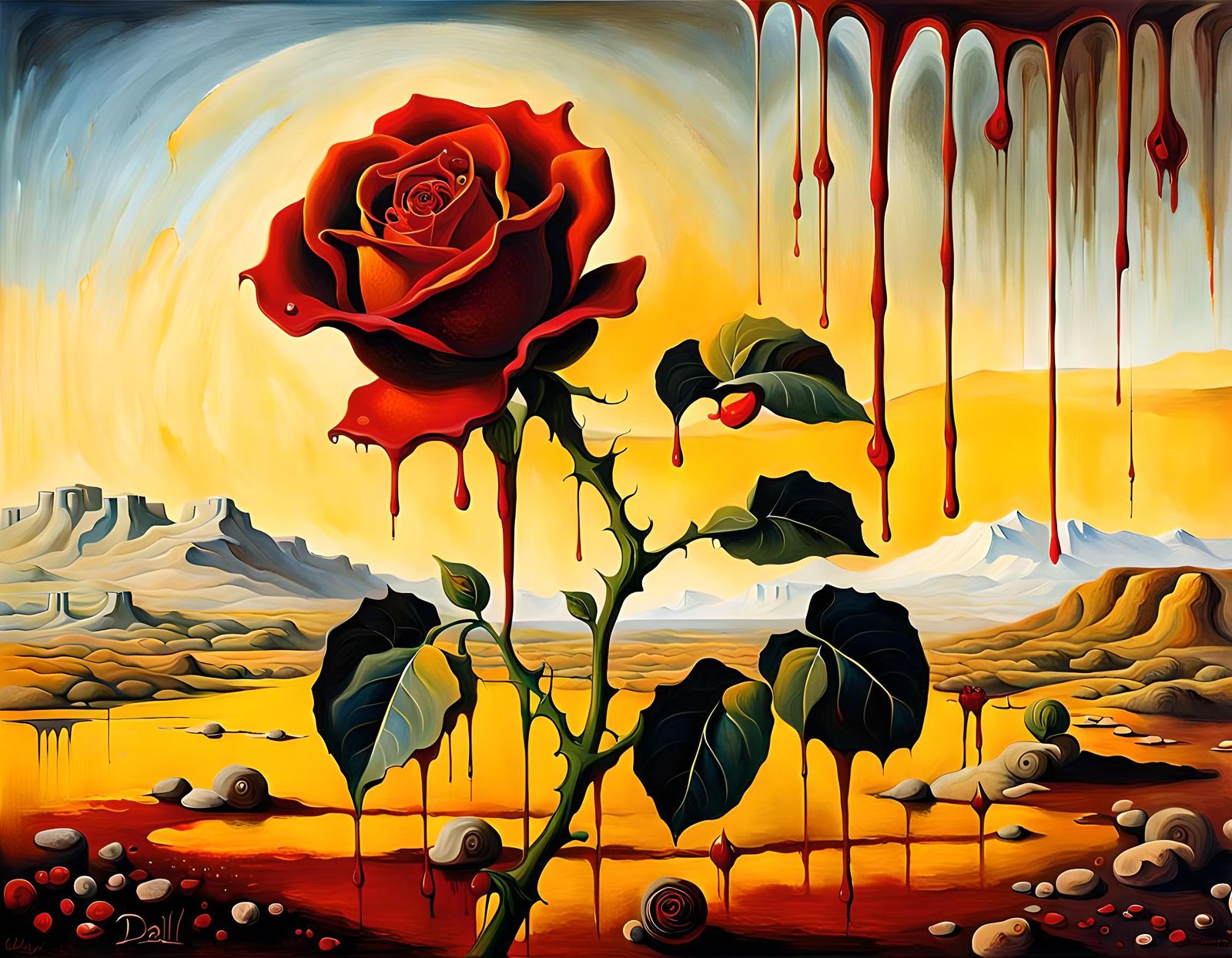 The Wounded Rose