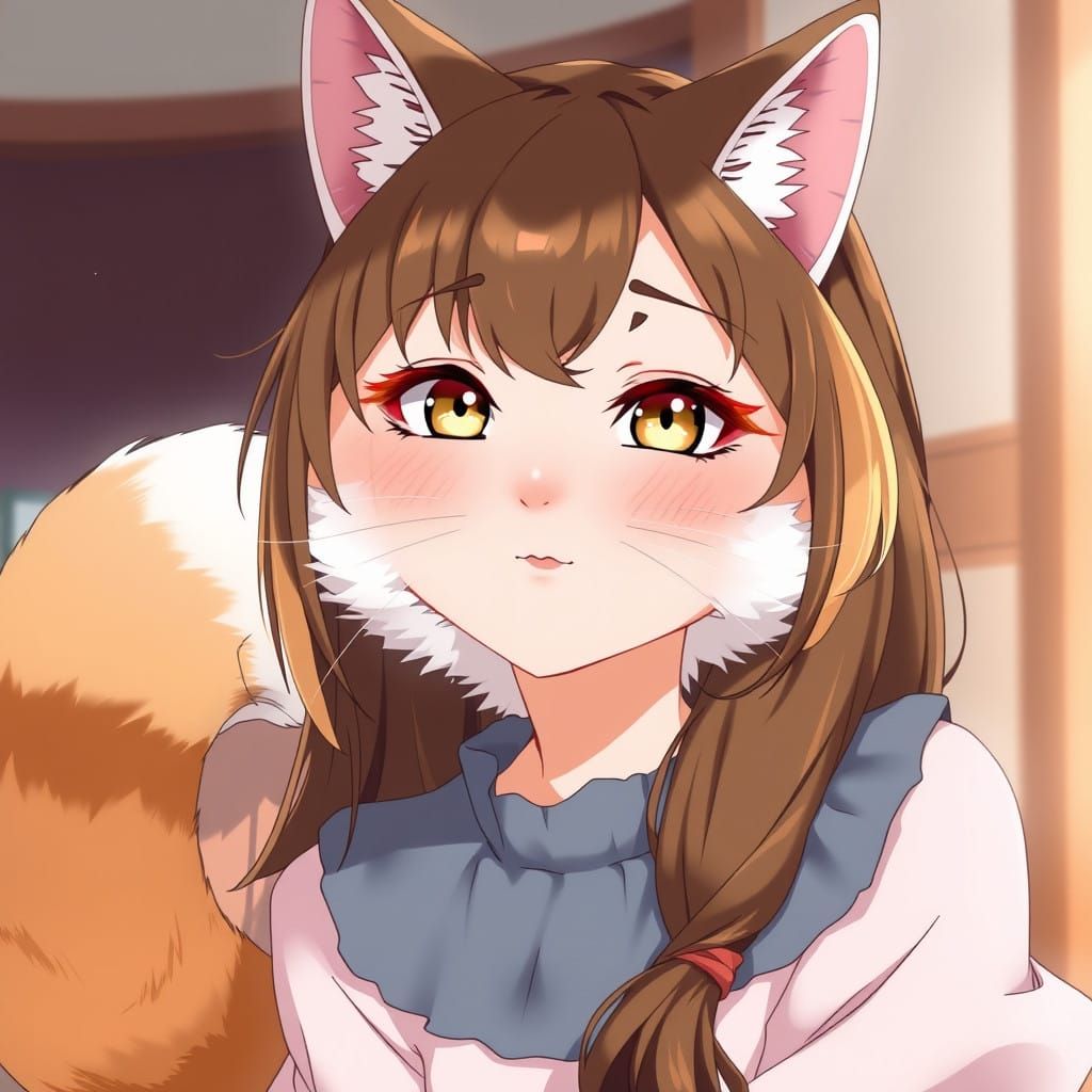 Realistic Anime Neeko with Voluptuous Physique