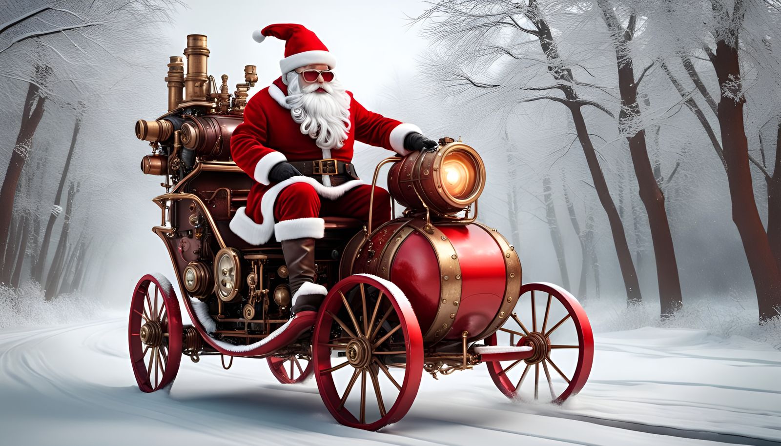 Steampunk Santa