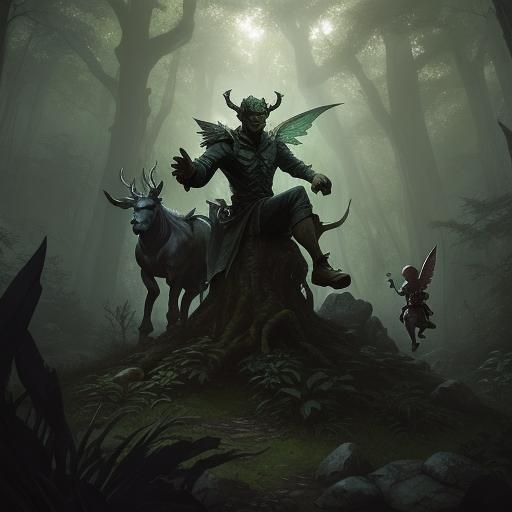 Fairytale Forest: Fairies, Gnomes, and Gargoyles