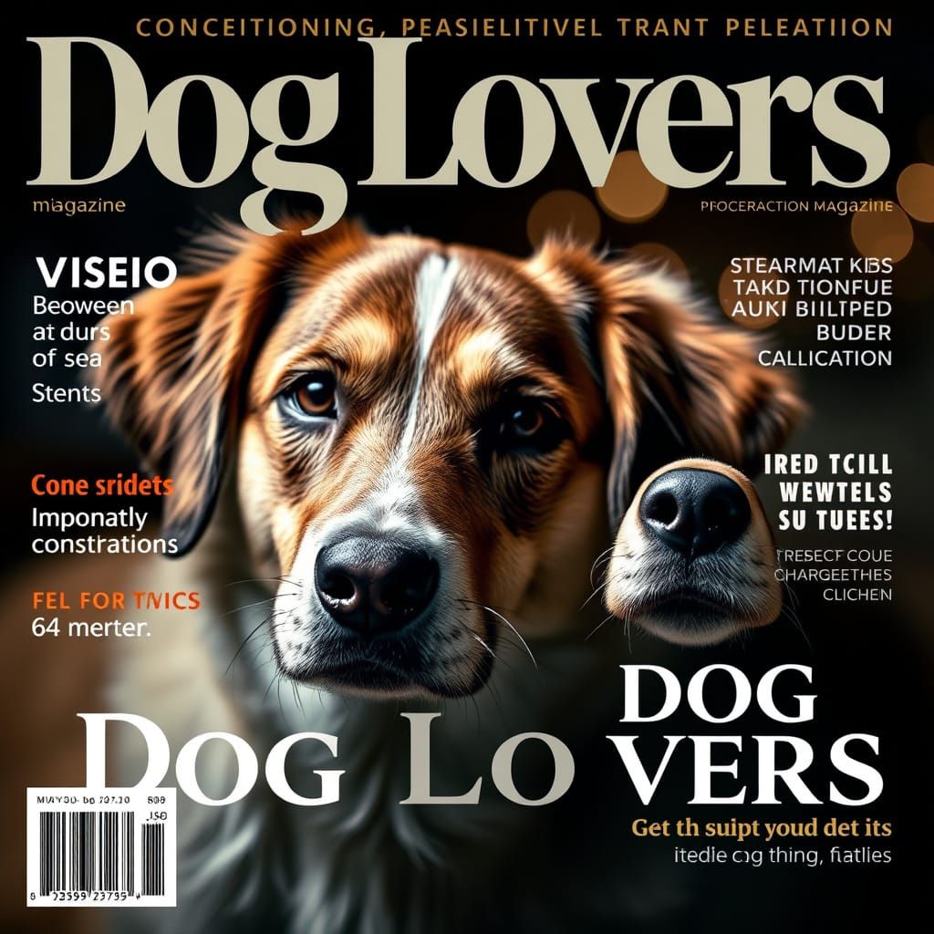 Magazine Cover: Dog Lovers