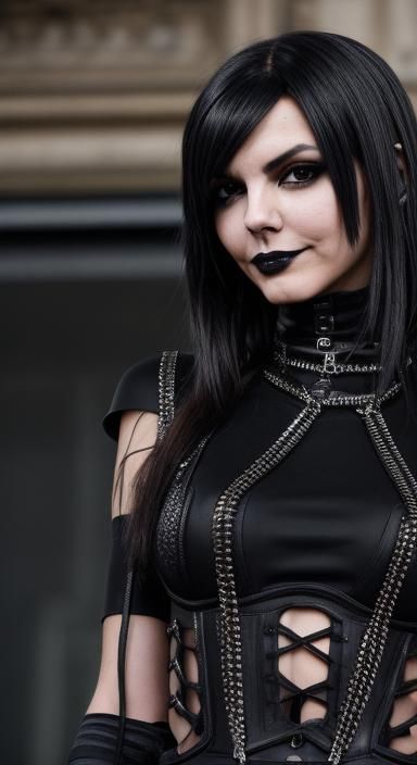 Industrial Goth Fashion Show Photo in Paris