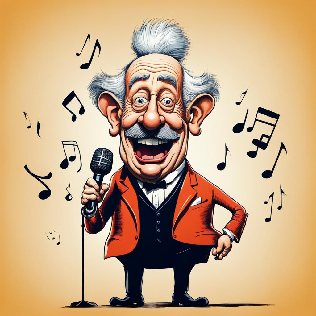 several funny characters, Albert Dubout style