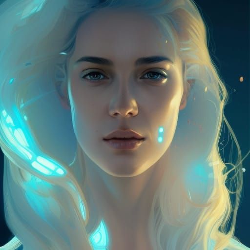 Intricate Portrait with Dynamic Lighting in Unreal Engine