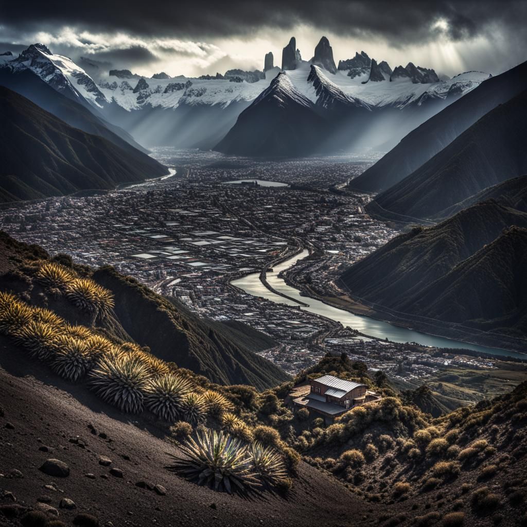 Hyperrealistic Image of Chile in Sharp Focus